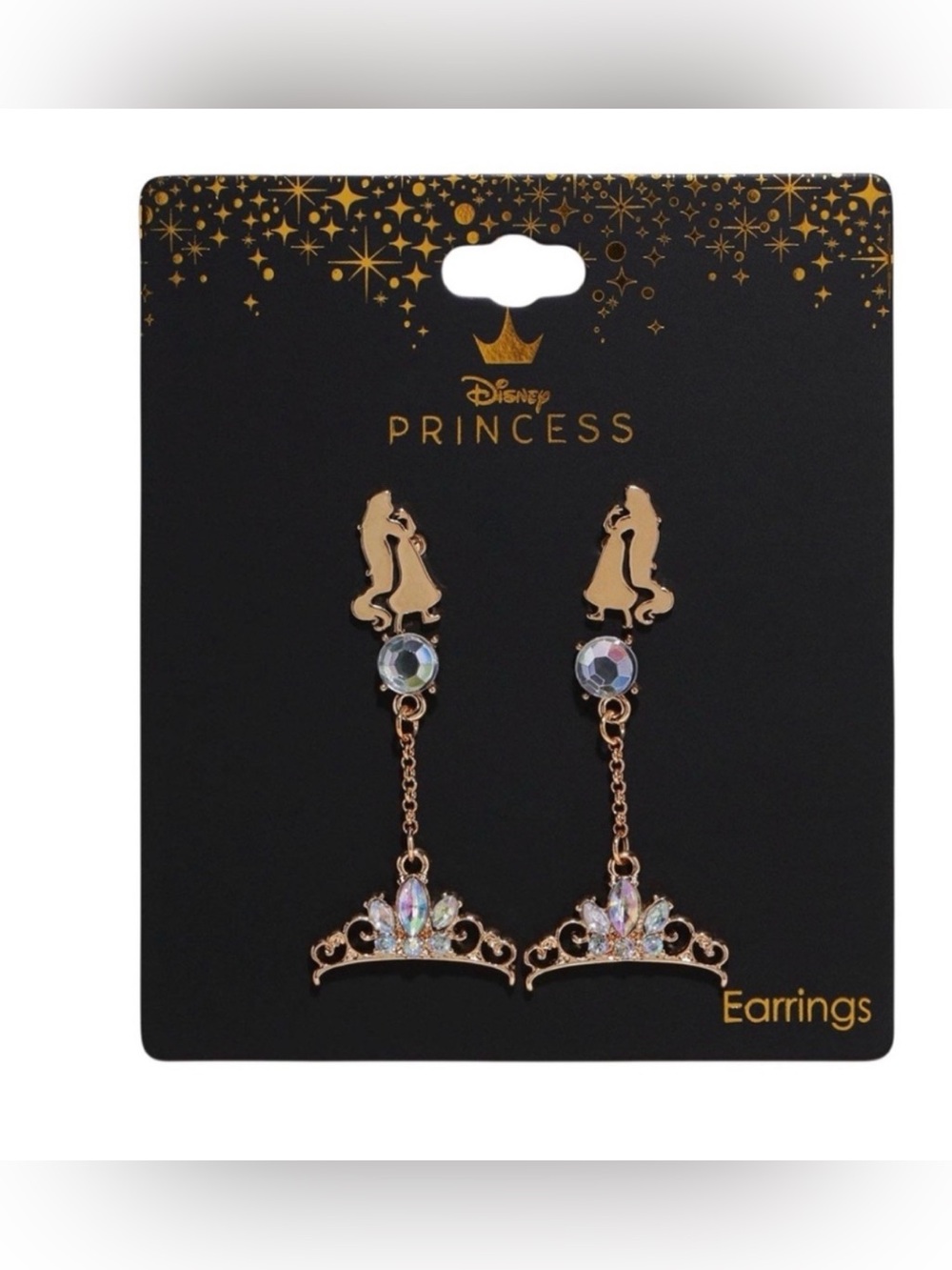 NWT Neon Tuesday Disney Rapunzel 2 pack earring set